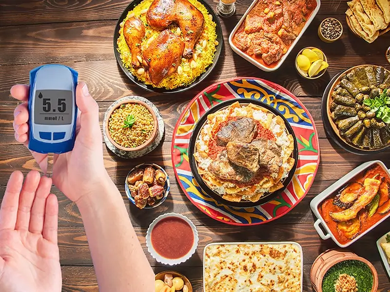 أعراض السكر في رمضان